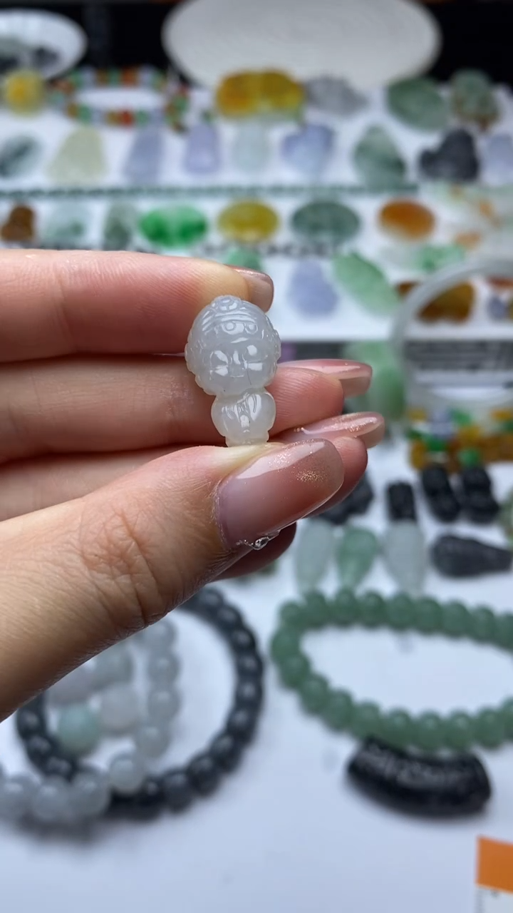 未镶嵌定制翡翠毛货定制不退不换