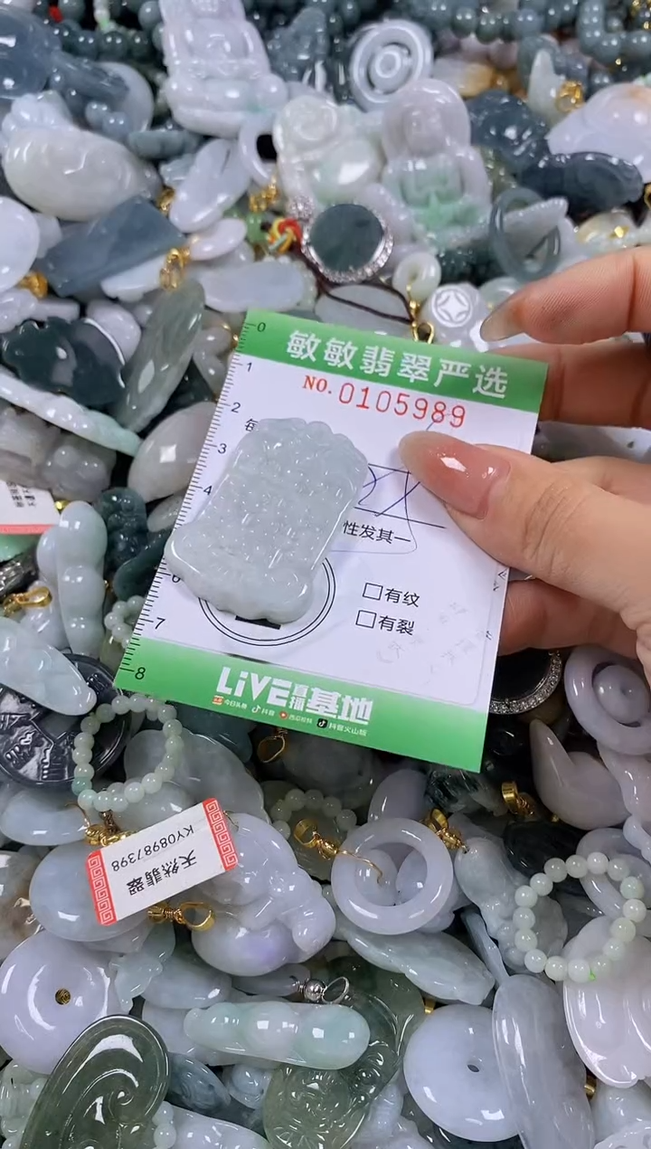 【闪购商品】翡翠颈饰未镶嵌闪购0105989多样性发其一