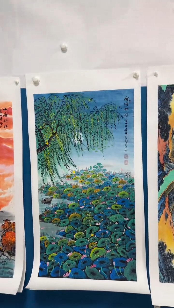 国画温朋举温朋举