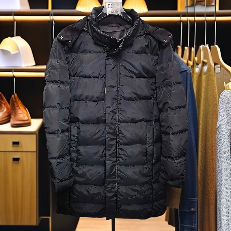 3131男士秋冬高品质时尚可拆卸帽羽绒服