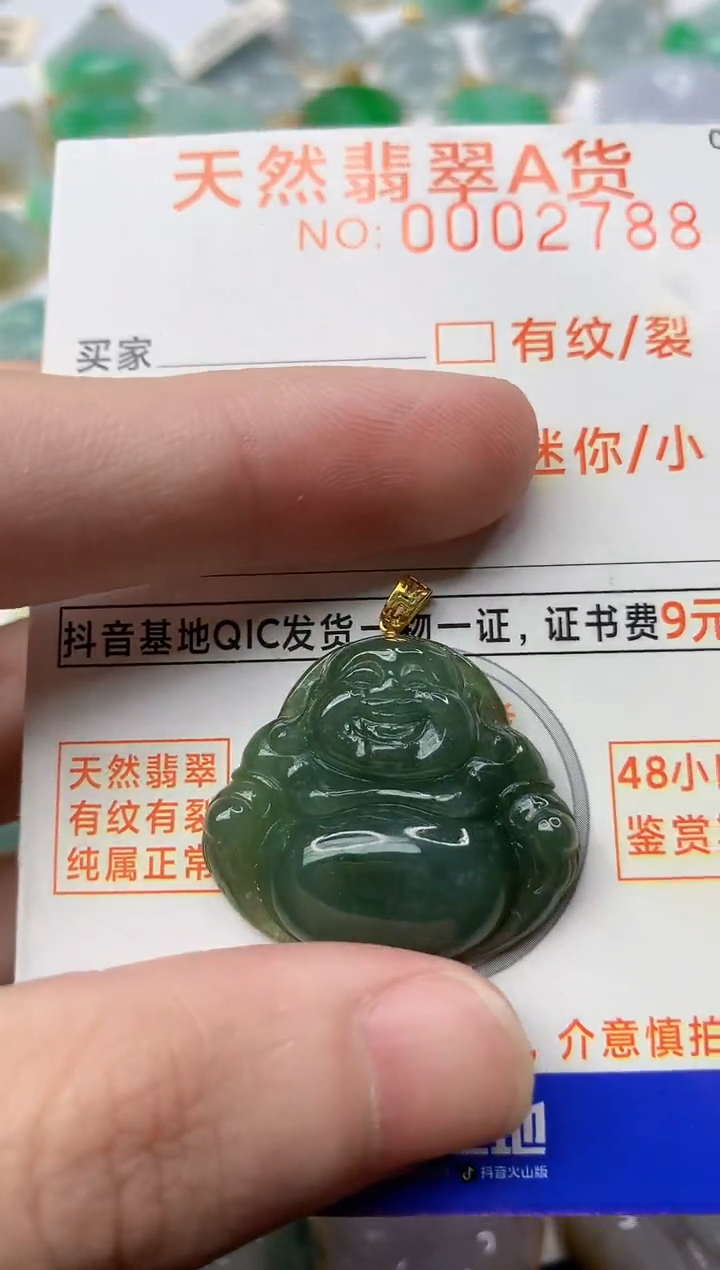 【闪购商品】翡翠颈饰18K金镶嵌2..........