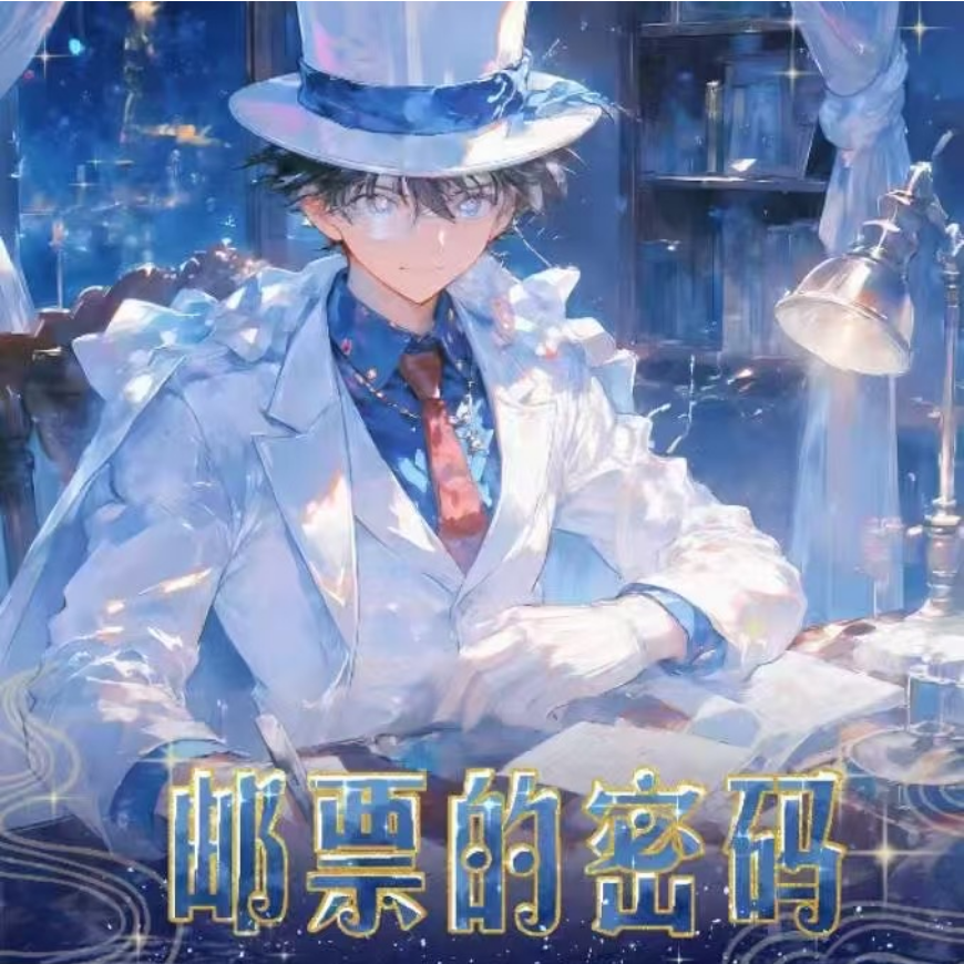 【无双福福】兰卡文创-名侦探柯南第一弹双折邮票收藏盲盒默认代拆