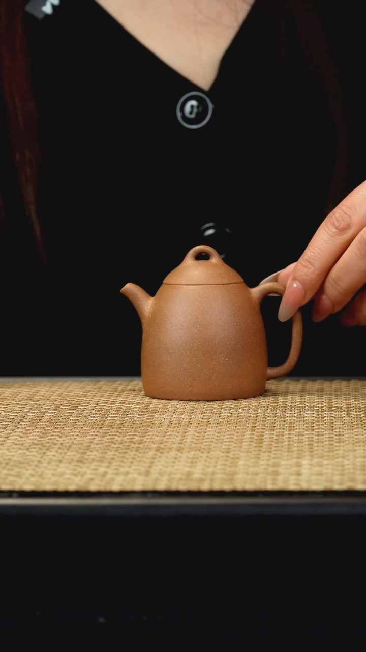 【闪购商品】紫砂茶壶老段泥小秦权100c