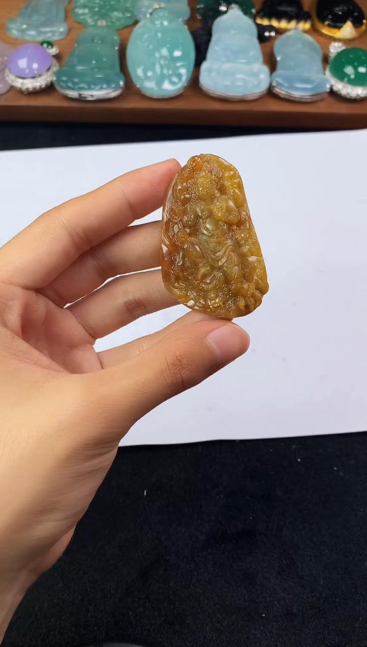 定制翡翠未镶嵌4096毛货不退不换