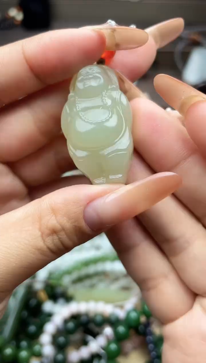 颈饰未镶嵌和田玉未镶嵌和田玉吊坠多样性拍一发一