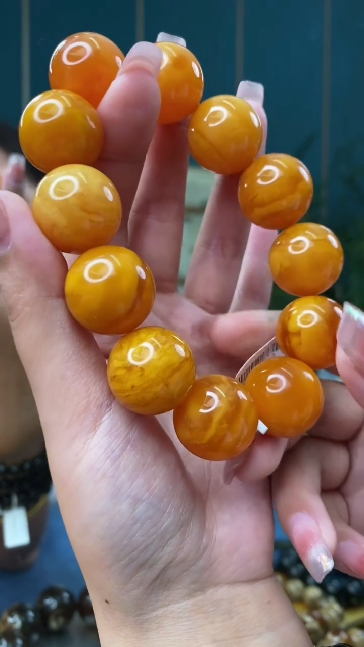 【闪购商品】琥珀裸石未镶嵌2/13-GM-#37