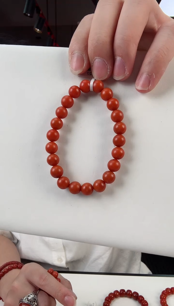【闪购商品】南红玛瑙阿东寨哑光手串8+未镶嵌一个/条