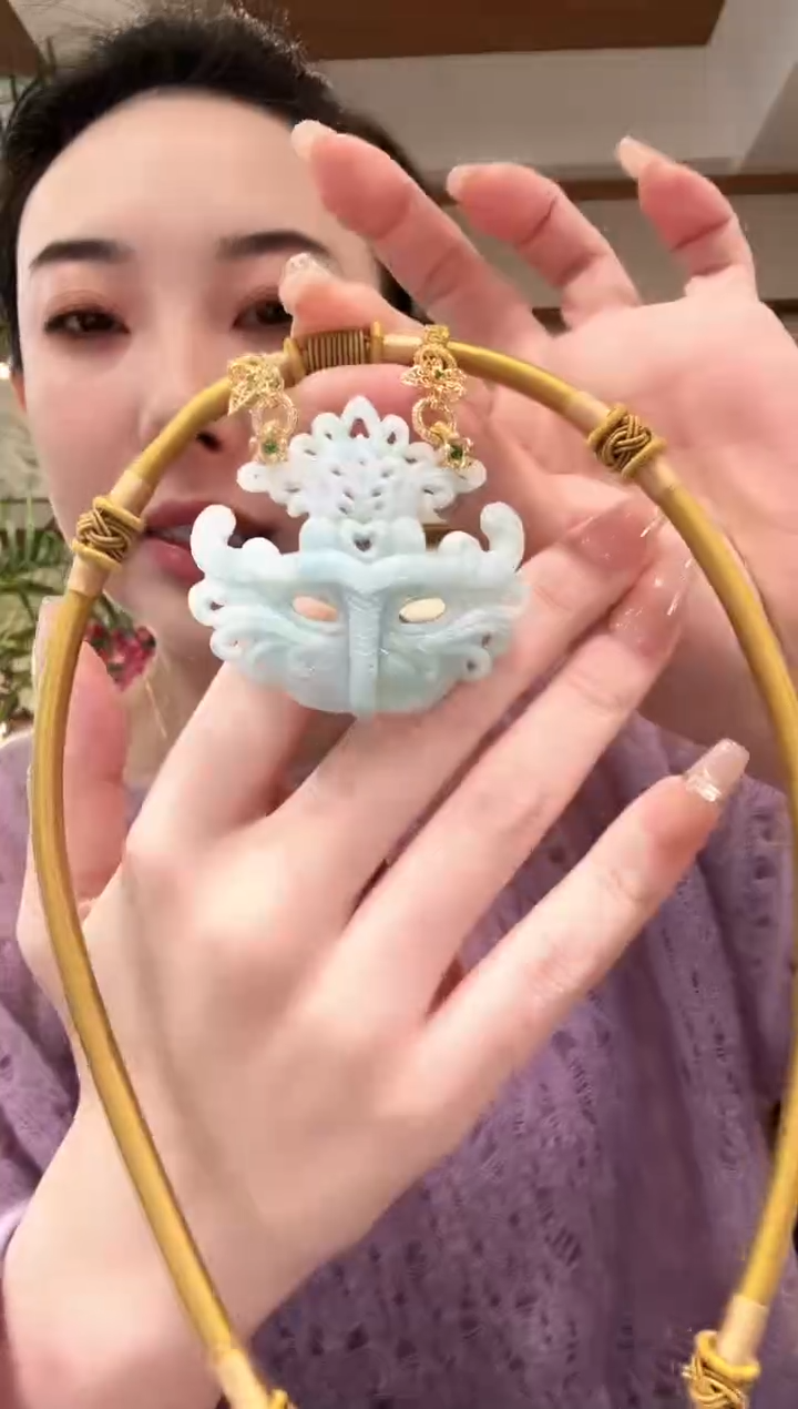 【闪购商品】翡翠颈饰未镶嵌国风