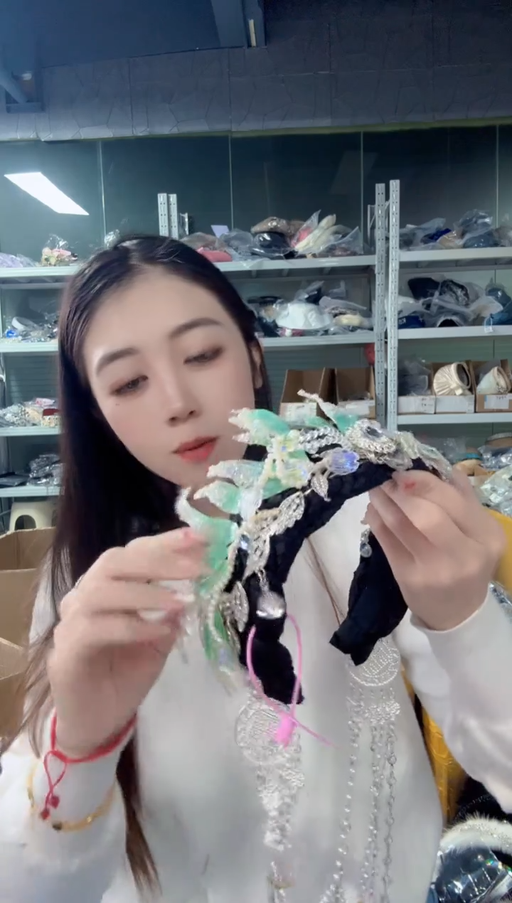 美丽诺羊毛清货发箍编号-118