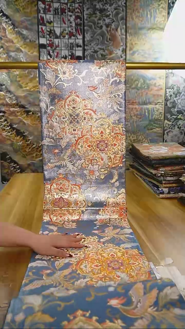 【闪购商品】织绣织锦132佐贺锦细密织宝箱凤凰