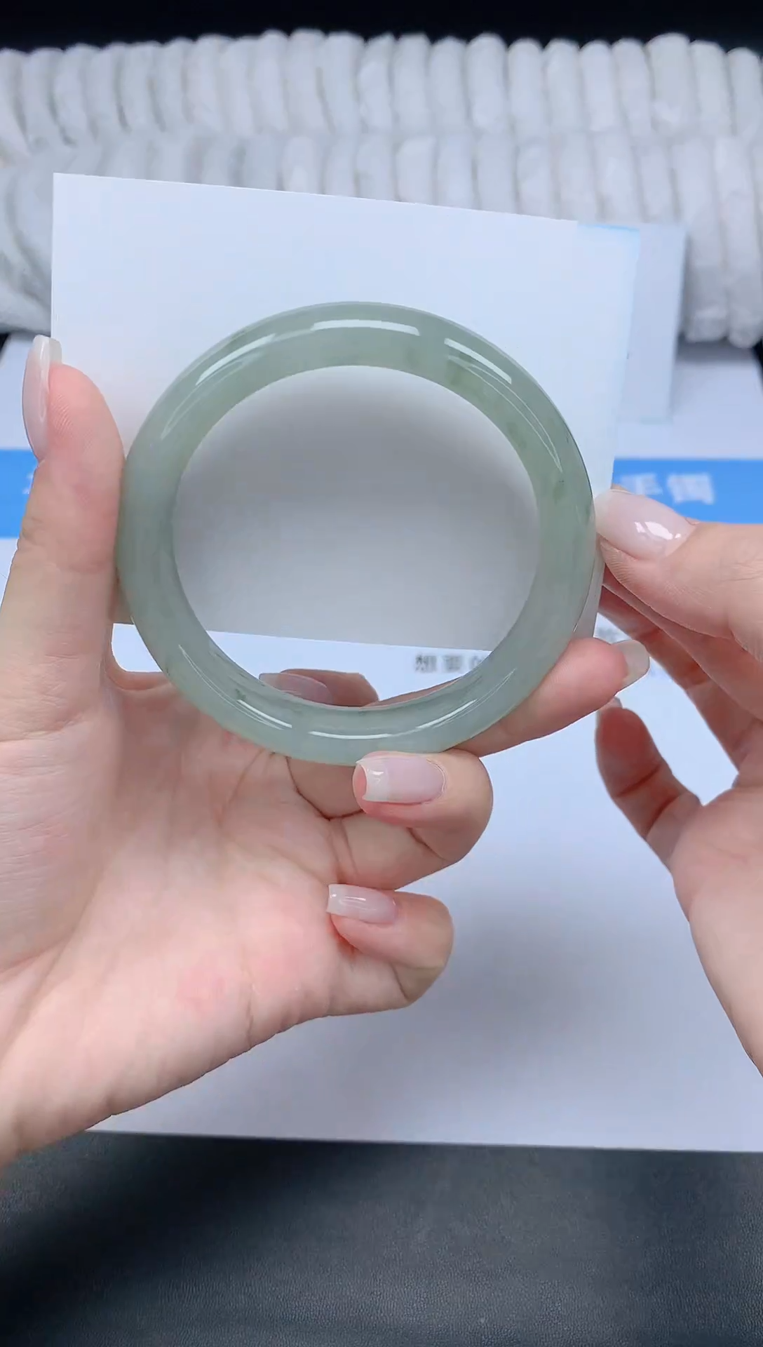 石英质玉手镯未镶嵌K18-58