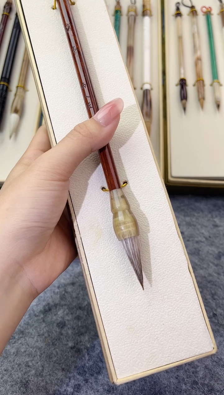 蘭亭 出峰3.0雪狐狼毫紫豪 1只