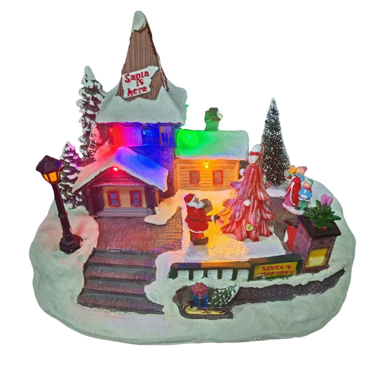 欧式花园旋转圣诞树GR09装饰