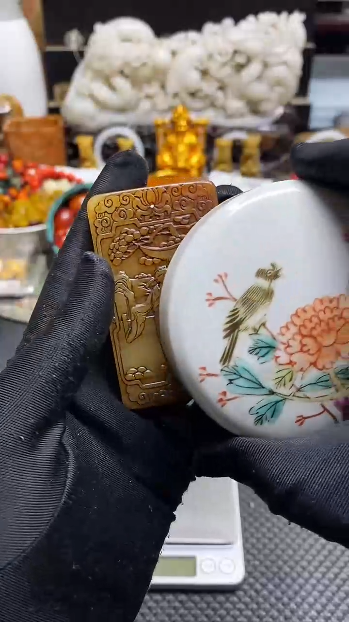 【闪购商品】瓷片瓷器瓷片 摆件1个