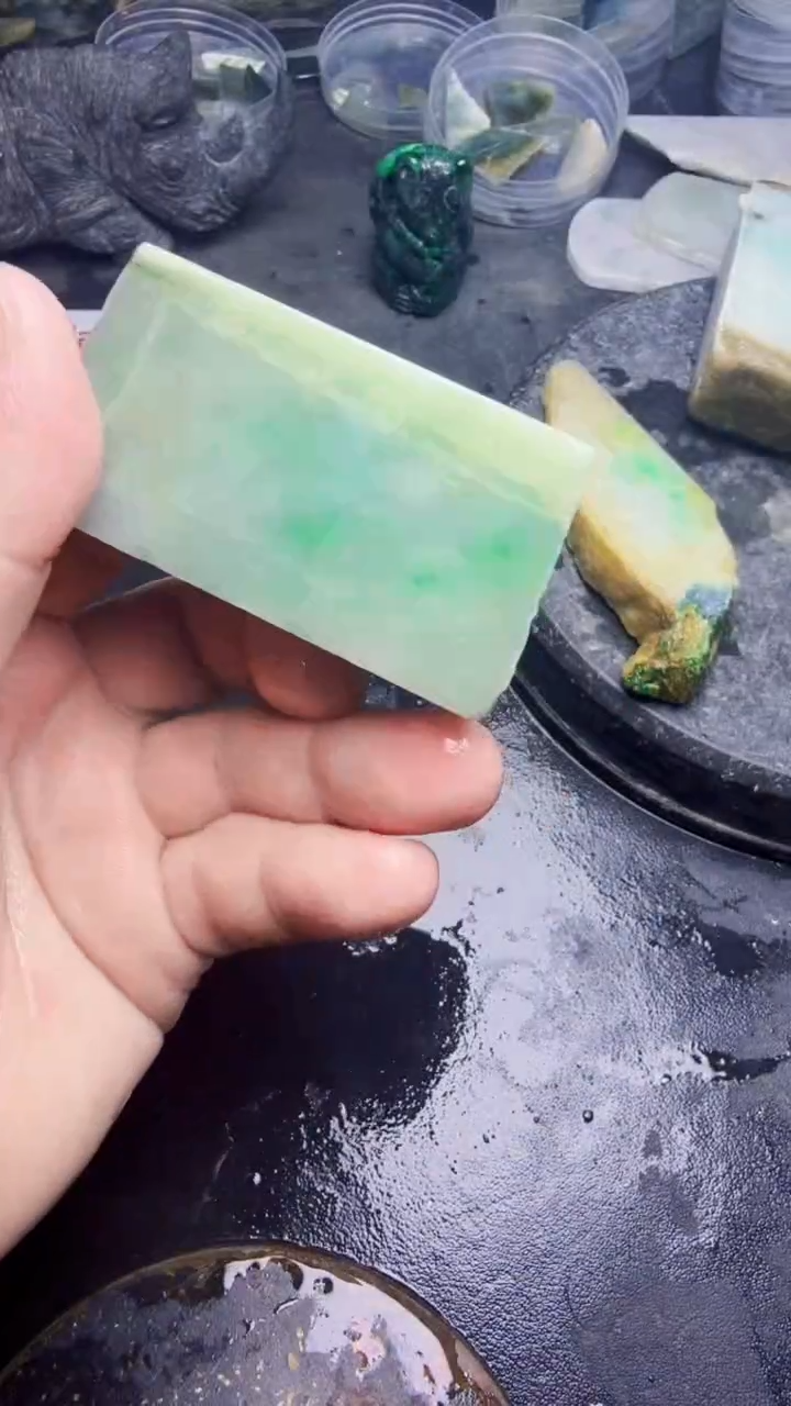 未镶嵌挂件翡翠程*生天然翡翠190