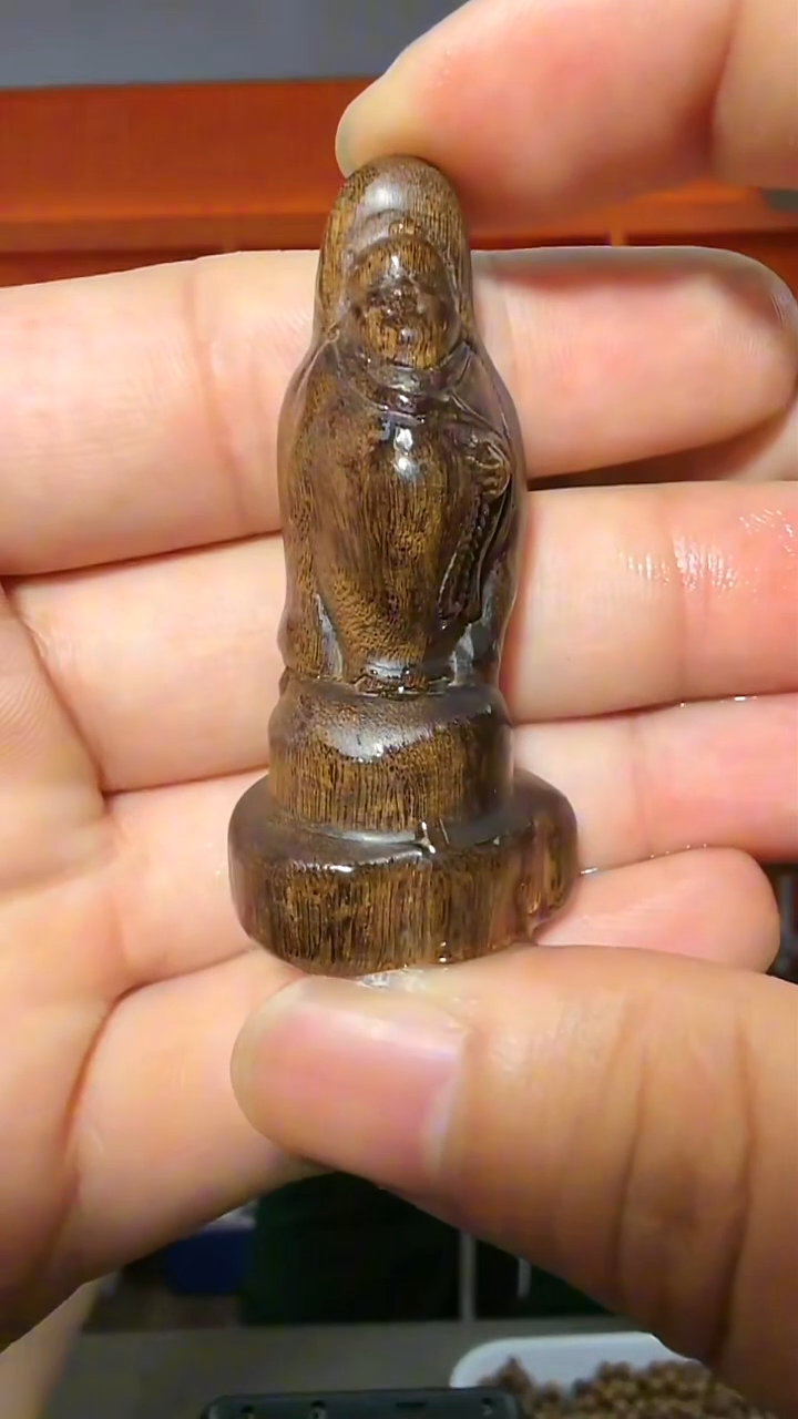 沉香吊坠10号沉水红土立体雕16g多样性发一