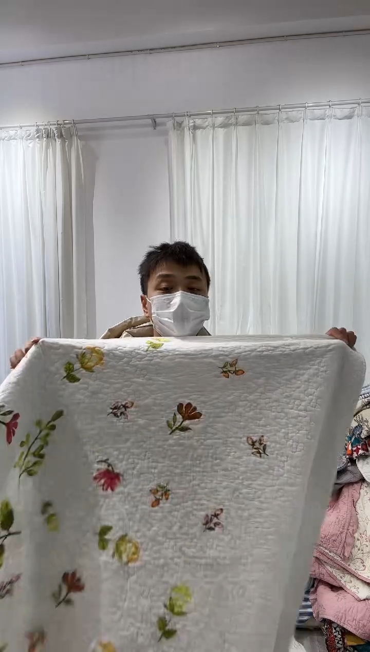 棉90*200纯棉床盖112号微瑕