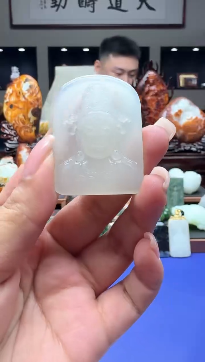 【闪购商品】和田玉挂件未镶嵌sdklm