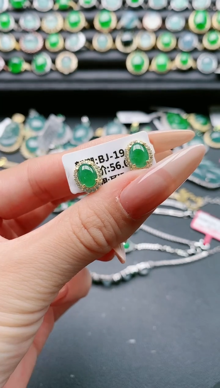 【闪购商品】翡翠戒指银S925镶嵌1111111