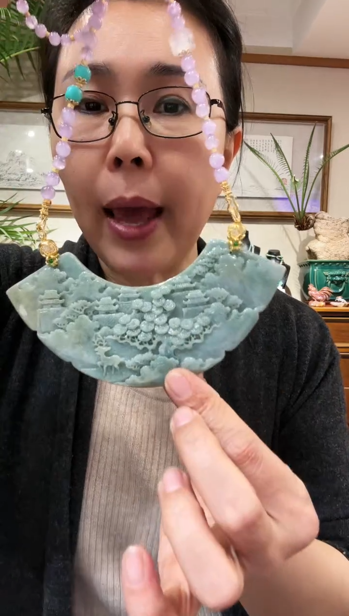 【闪购商品】翡翠颈饰未镶嵌国风