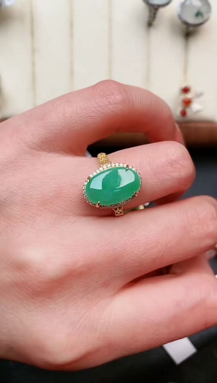 【闪购商品】翡翠戒指银S925镶嵌.....