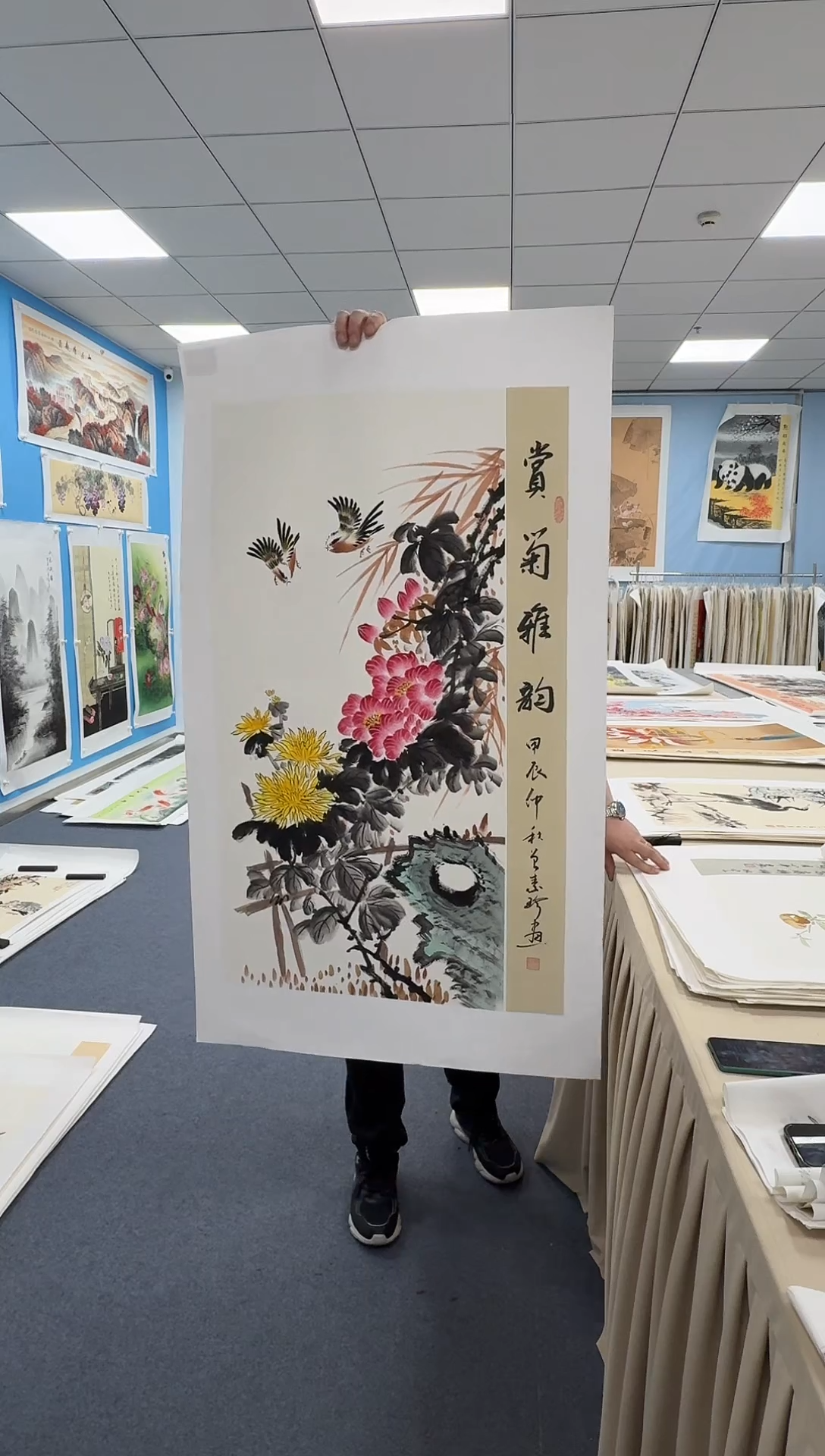 国画同类型随机桑菊