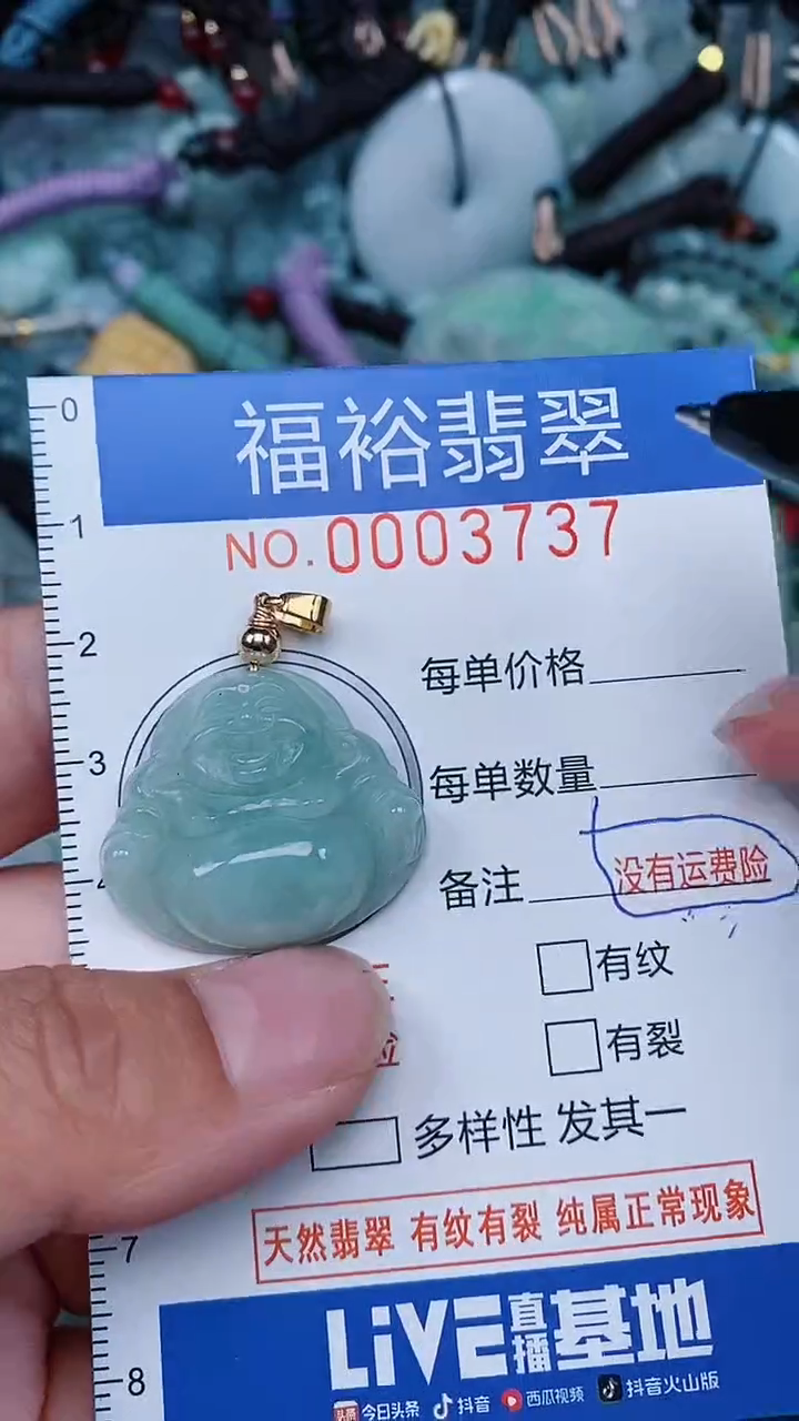 【闪购商品】翡翠颈饰未镶嵌...0003737