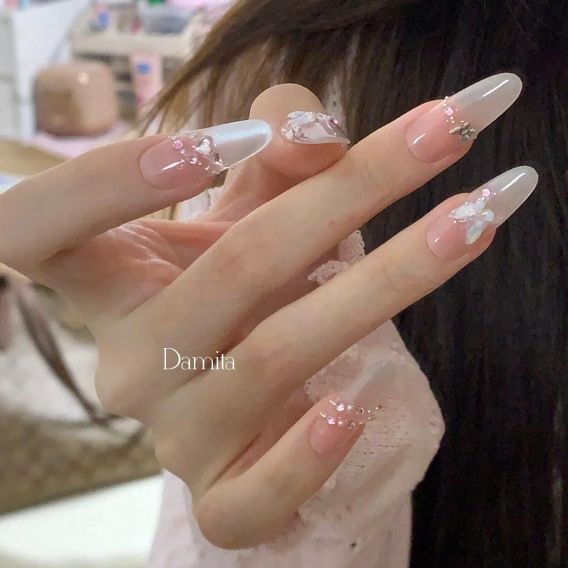 【蝶之翼】纯新款穿戴甲片2025新款高级感全尺码穿戴甲小号xs春款