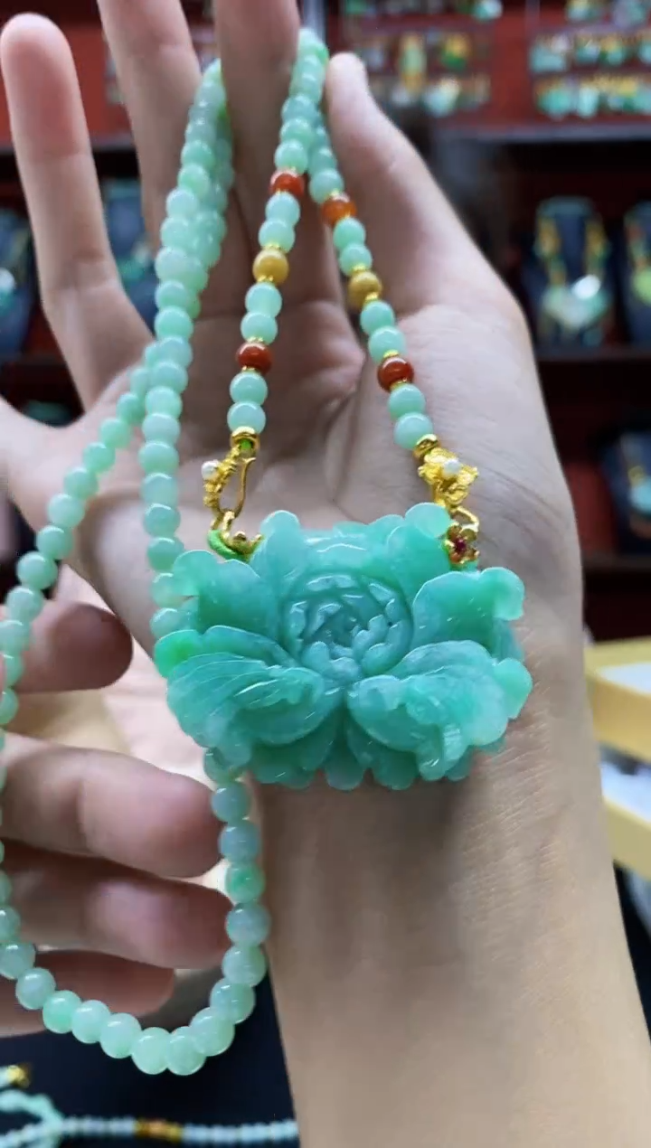 颈饰未镶嵌翡翠翡翠吊坠