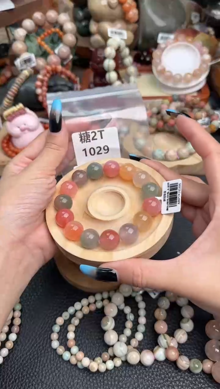 【闪购商品】石英质玉手链未镶嵌2T1029