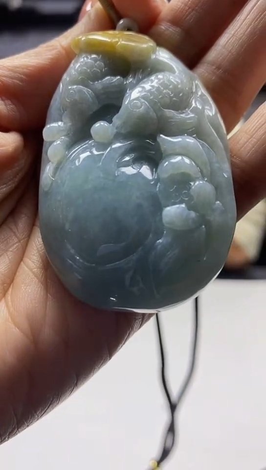 【闪购商品】翡翠颈饰未镶嵌缅甸翡翠A货/1-14