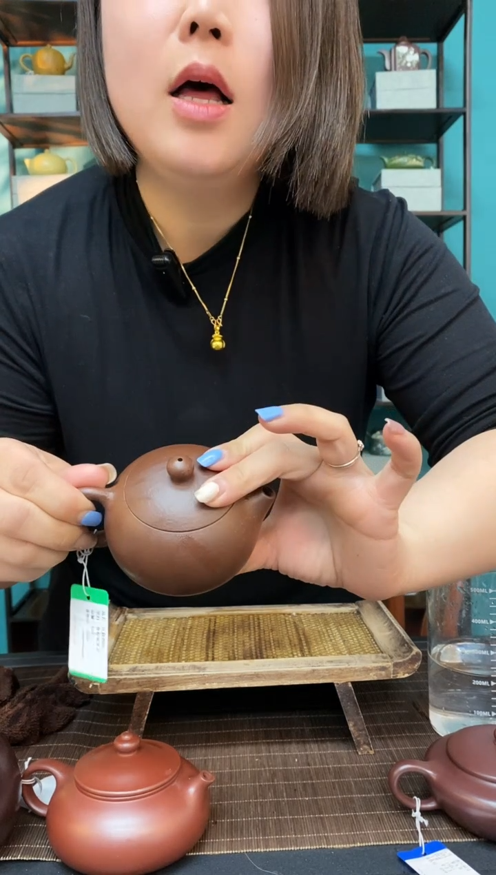 【闪购商品】紫砂茶壶鱼籽紫朱泥卡盖西施