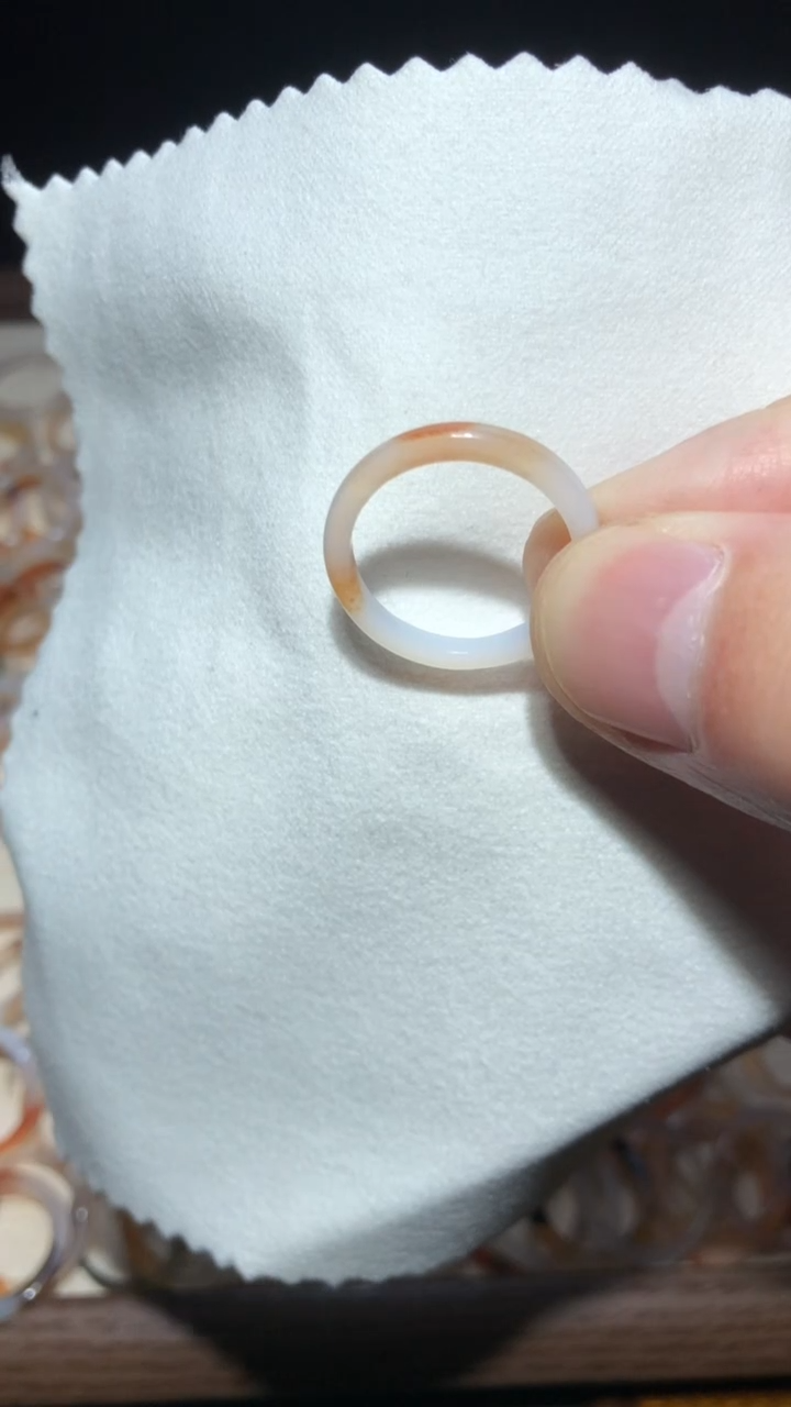 【闪购商品】玛瑙/玉髓戒指未镶嵌玛瑙玉髓戒指01