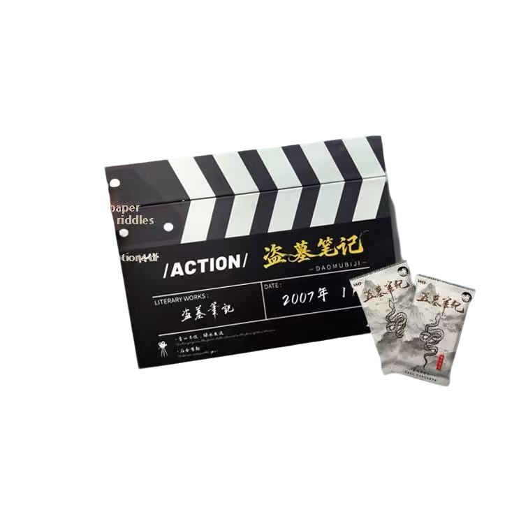 【拆盒】盗墓笔记蛇年限定收藏卡牌二创代拆