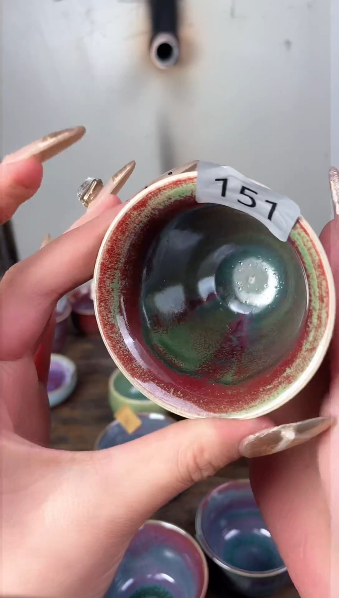 【闪购商品】摆件钧瓷手工茶器窑变