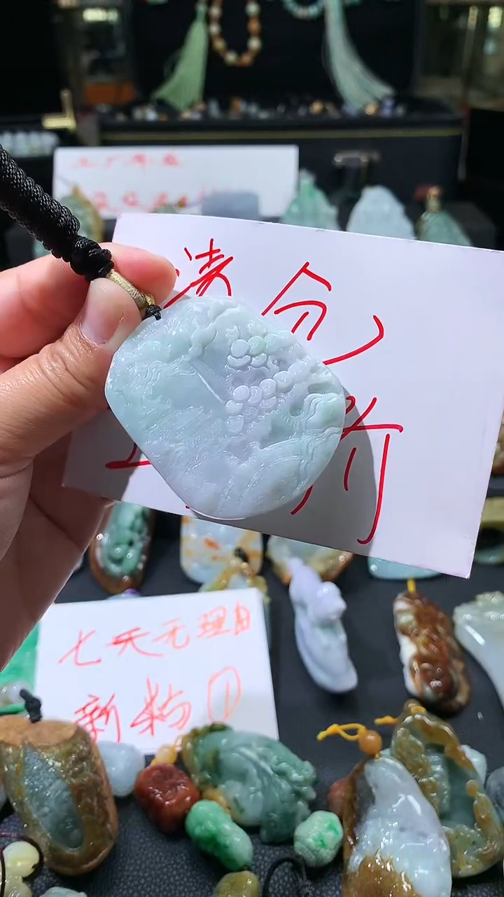 【闪购商品】翡翠颈饰未镶嵌挂件