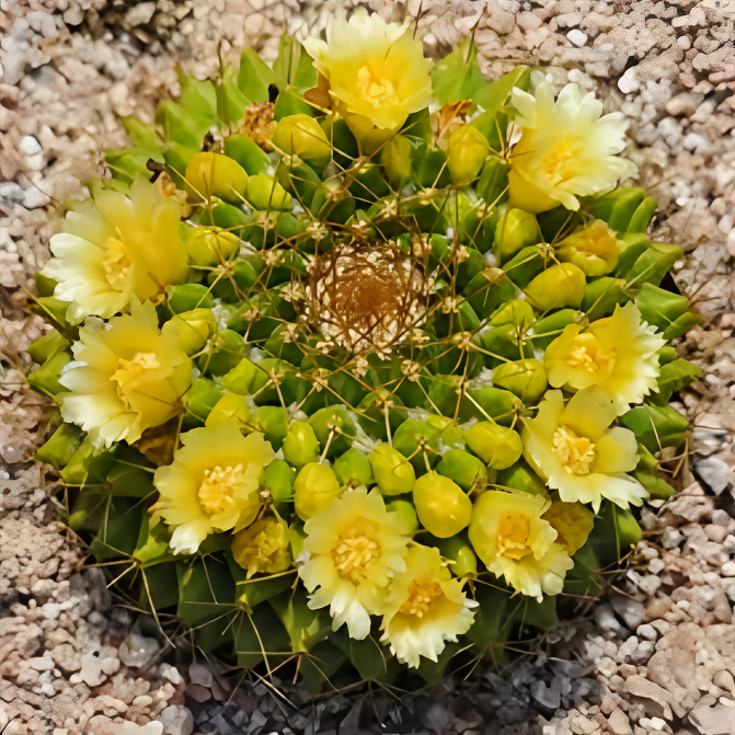 二妹园艺（金洋丸 实生根）好花色仙人球满18包邮随机发