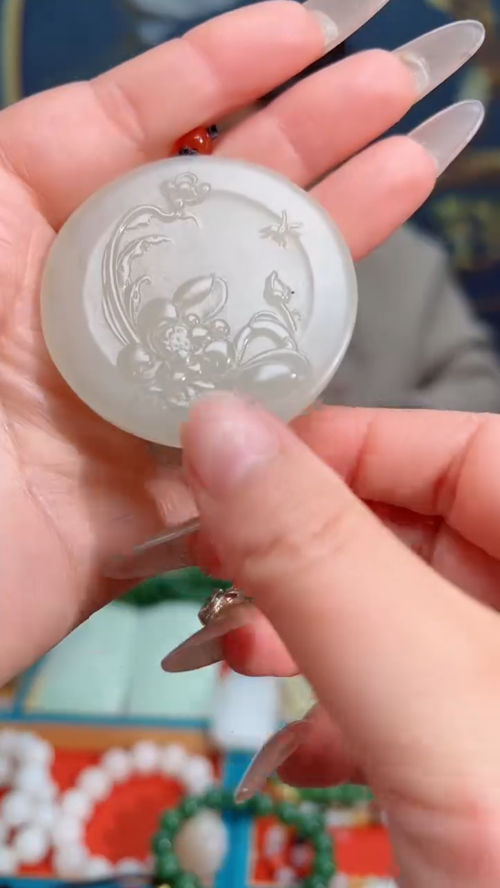 【闪购商品】和田玉吊坠未镶嵌1