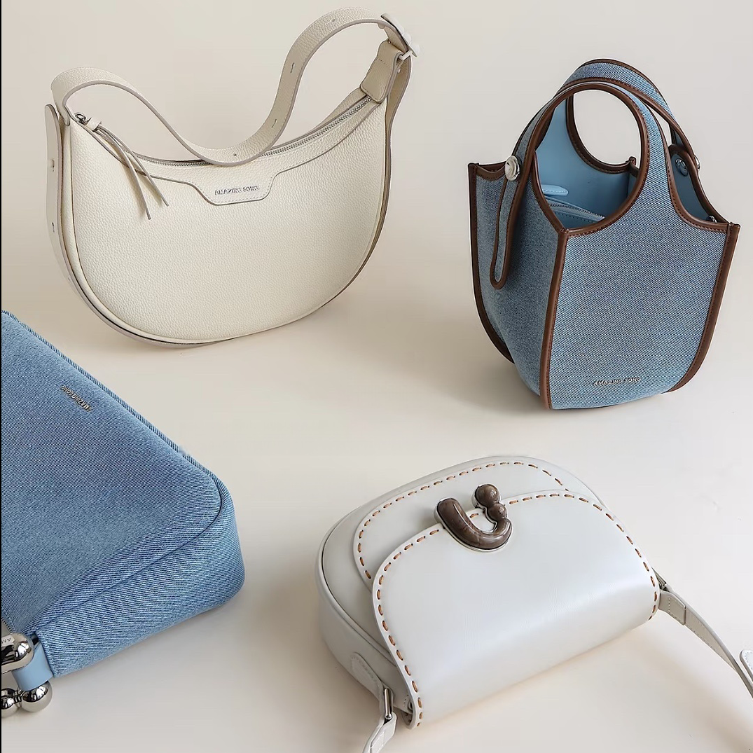 春季新斜挎混合单肩大容量 包包 百搭女包女士小众简约 261-300