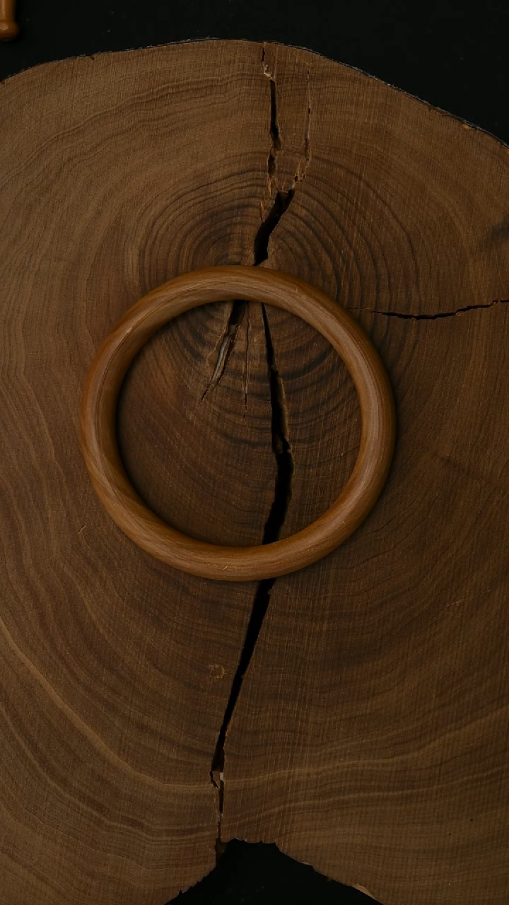 檀香木其他手镯 国工 55圈口