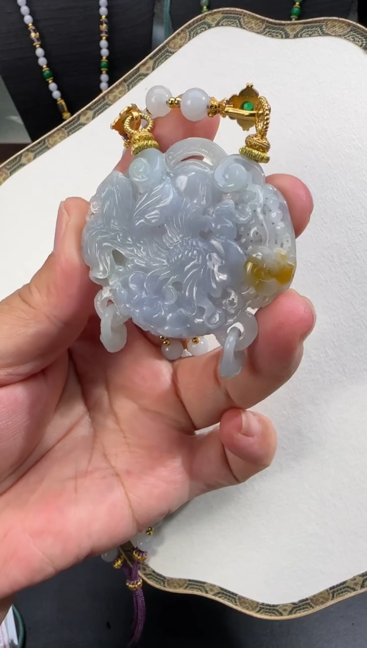 【闪购商品】翡翠颈饰未镶嵌拍照