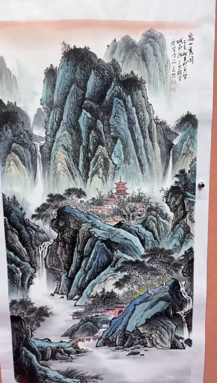 国画师立照老师国画作品