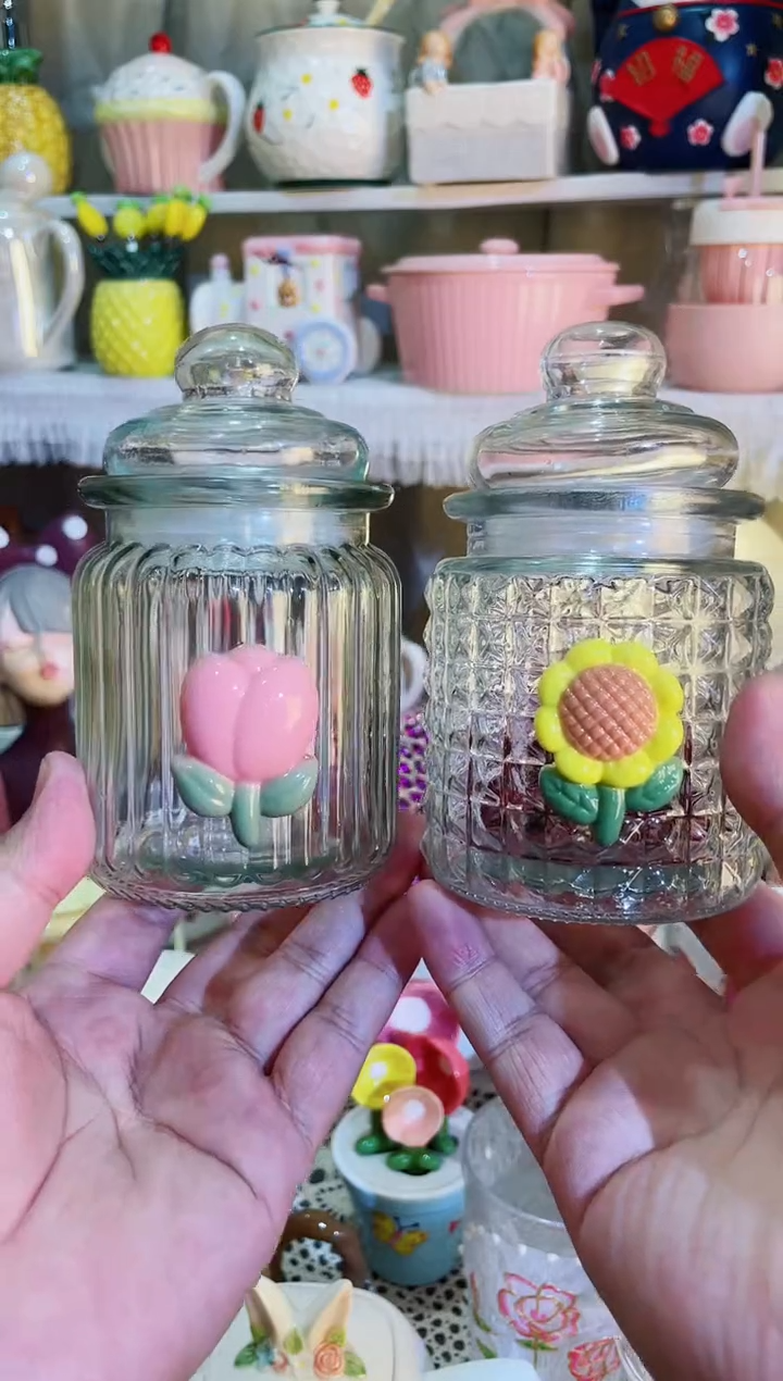 【闪购商品】瓷片高颜值又实用的罐子