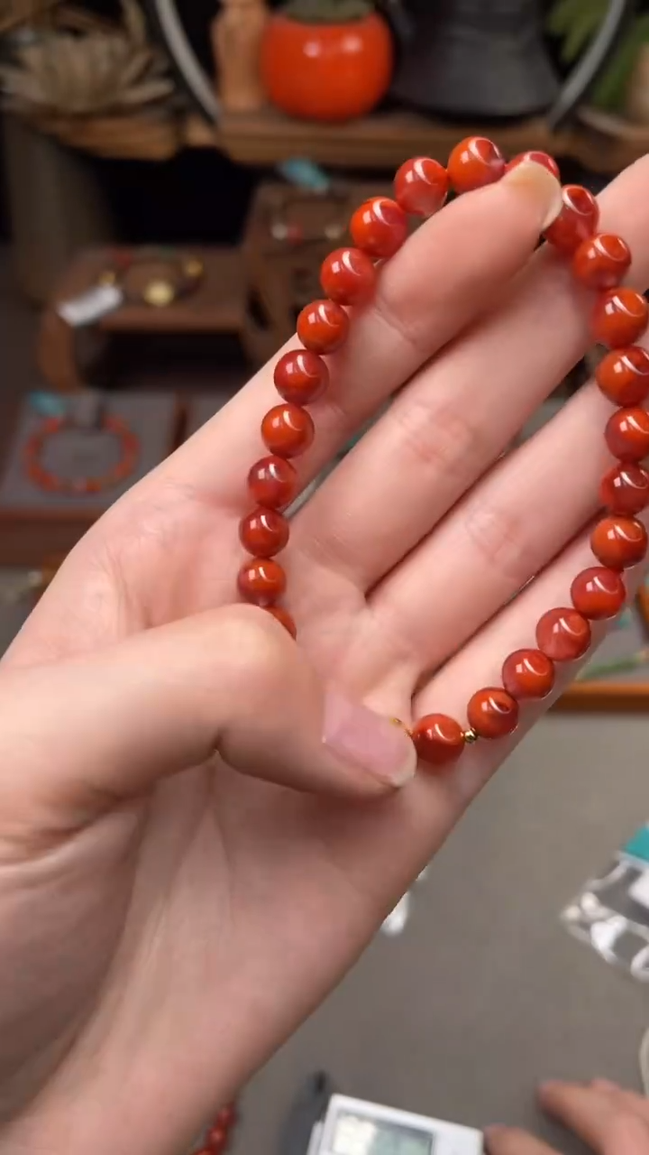 【闪购商品】南红玛瑙手饰未镶嵌@@B921C015138