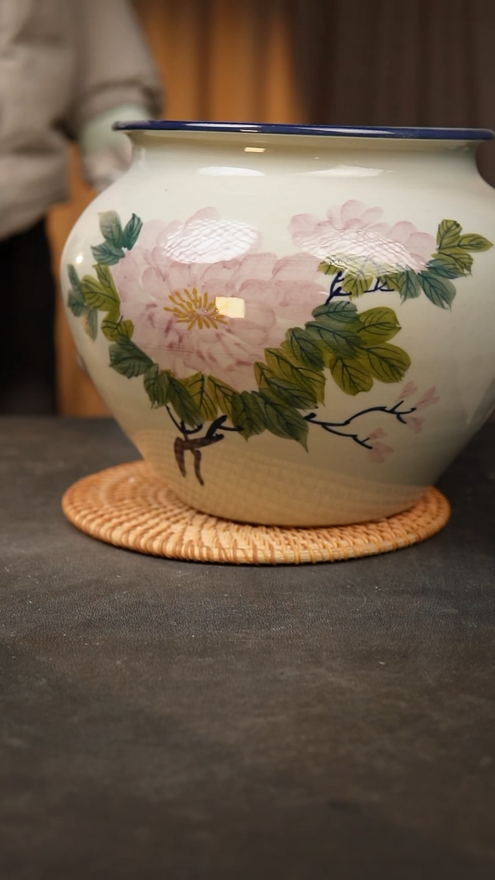 【闪购商品】瓷片泥泥手工花盆