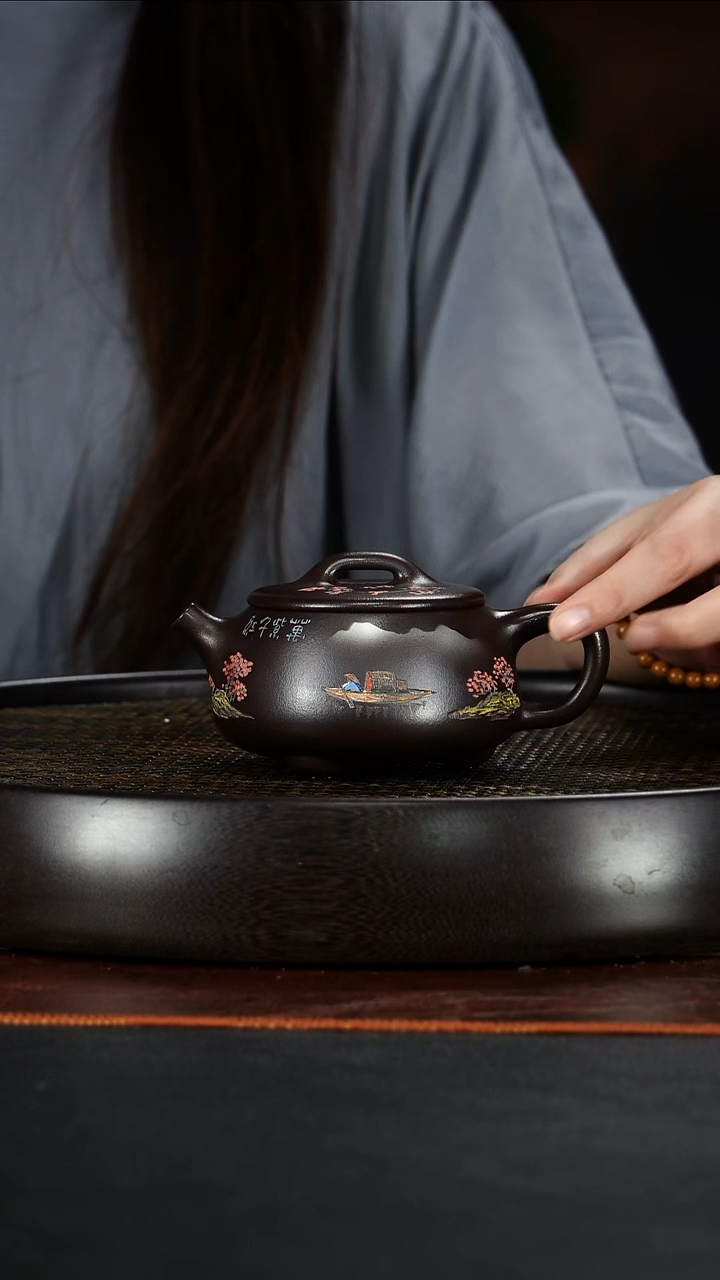 茶壶紫砂宜兴原矿紫砂壶84