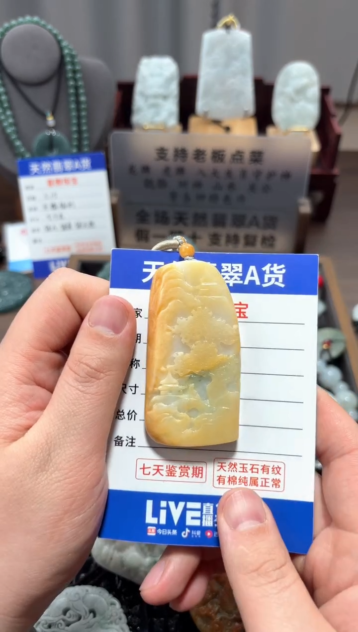 【闪购商品】翡翠未镶嵌颈饰翡翠 未镶嵌 颈饰