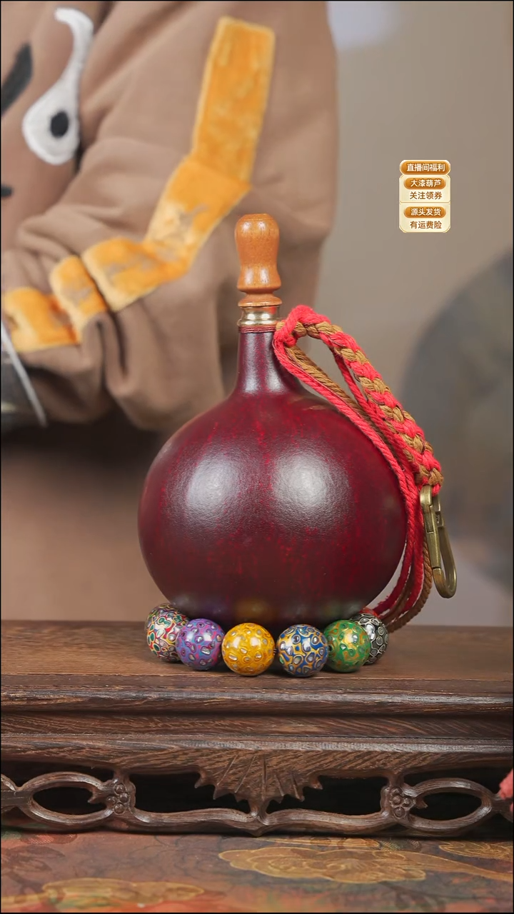 WE029大漆酒葫芦独霸腰扣款不包手串【宠粉款2】