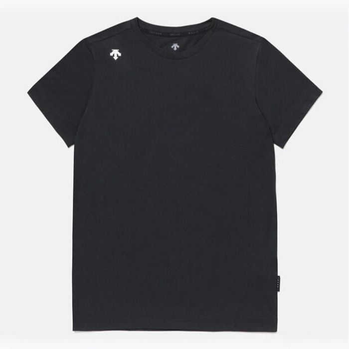 DESCENTE/迪桑特运动休闲圆领短袖男女简约百搭T恤夏季SP323UTS74
