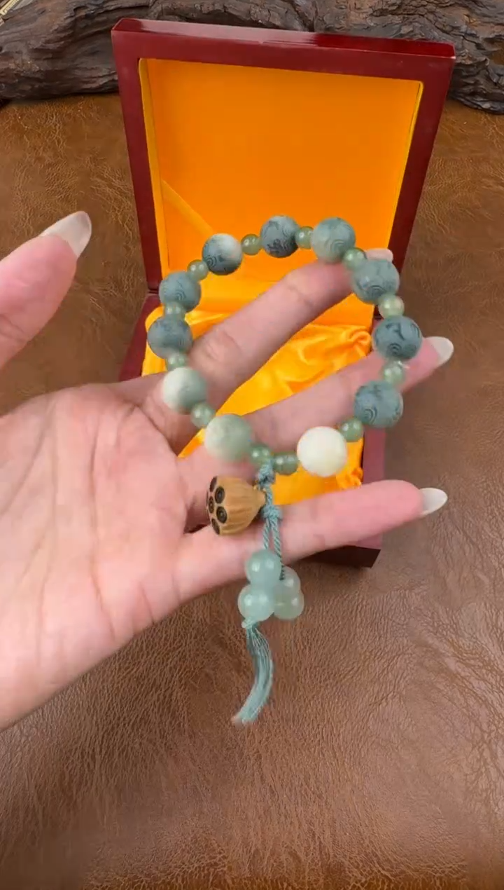 墨韵阁文玩青玉菩提链接@@ys942